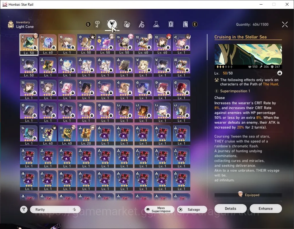 Honkai Star Rail Accounts Mid Game Asia|TL 56|3 Limited |CyreneE2,Danhengperm,Archer|MC Female|Amphoreus|Take Mail|Check 5