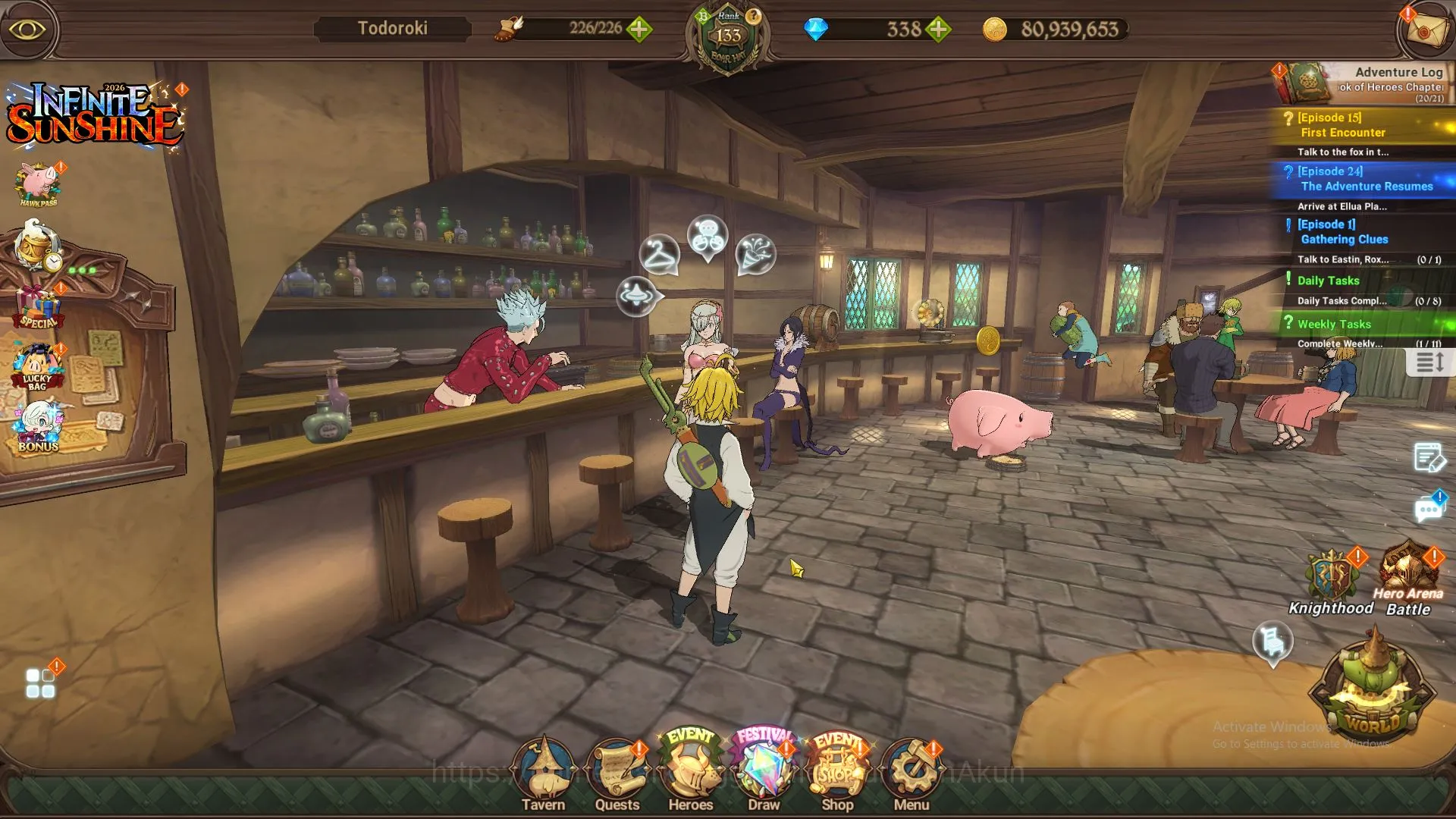 The Seven Deadly Sins: Grand Cross Accounts Endgame ASIA|6,7M CC|4 LR+11 UR+Many Collabs+338 5