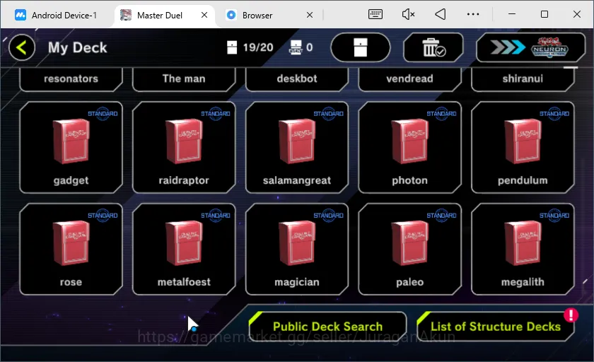 Yu Gi Oh Master Duel Accounts - Lv 18 19 Deckdracotail Blue Ey | GameMarket.gg Yu Gi Oh Master Duel Accounts - Lv 18 19 Deckdracotail Blue Ey | GameMarket.gg