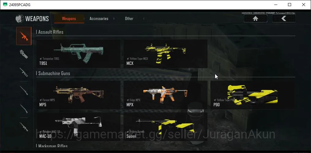 Arena Breakout Accounts Mid-Tier [MOBILE]|SV 35M|CV 28M|Ready Raid|HoneyComb Shirt Edge-MPX Forest-MP5 5 Yellow|CN 5