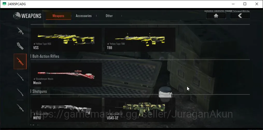 Arena Breakout Accounts Mid-Tier [MOBILE]|SV 35M|CV 28M|Ready Raid|HoneyComb Shirt Edge-MPX Forest-MP5 5 Yellow|CN 6