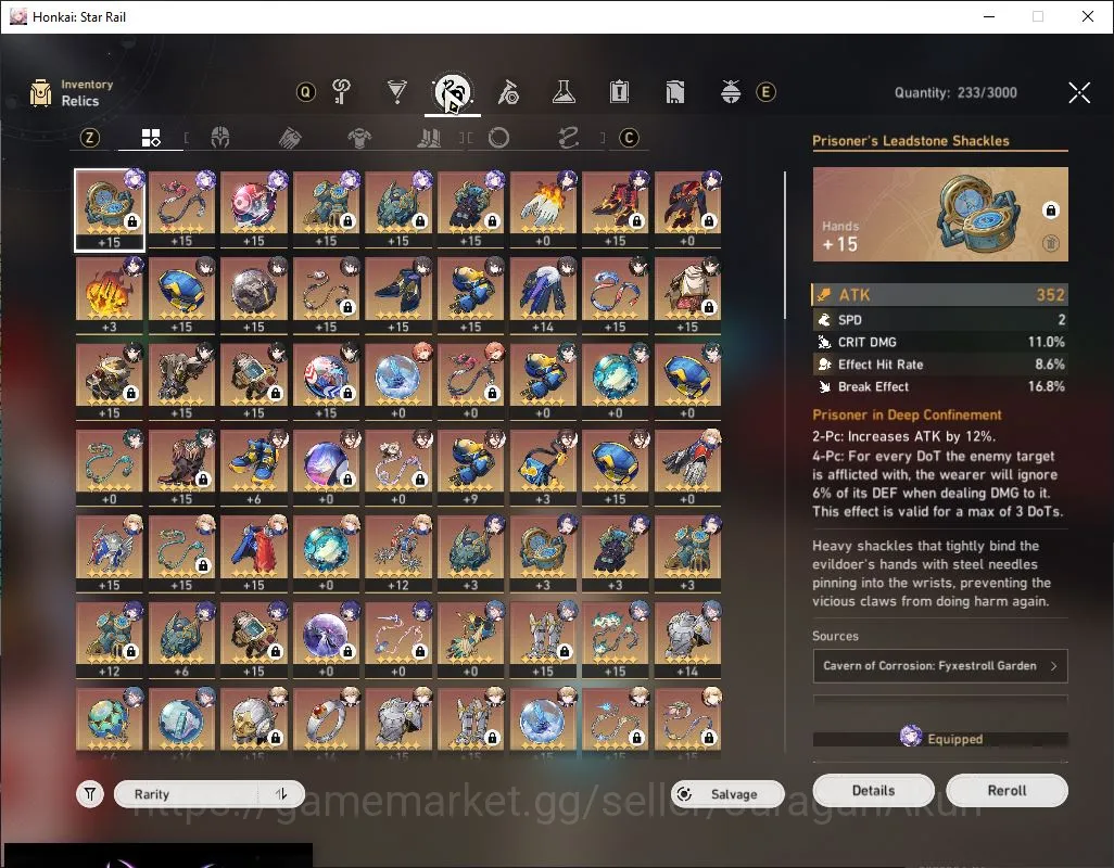 Honkai Star Rail Accounts Mid Game Asia|TL67|9 Limited[Dan Heng+Sign,Kafka,Saber,Archer,Ruan Mei,Silver 4