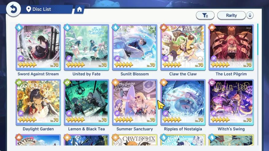 Stella Sora Accounts GLOBAL Lv25|8 SSR (ChitoseT2+Sign,ShiaT2+Sign,GerieT1+Sign,Freesia+Sign,Minova+Sign,Etc)|12 SSR 4