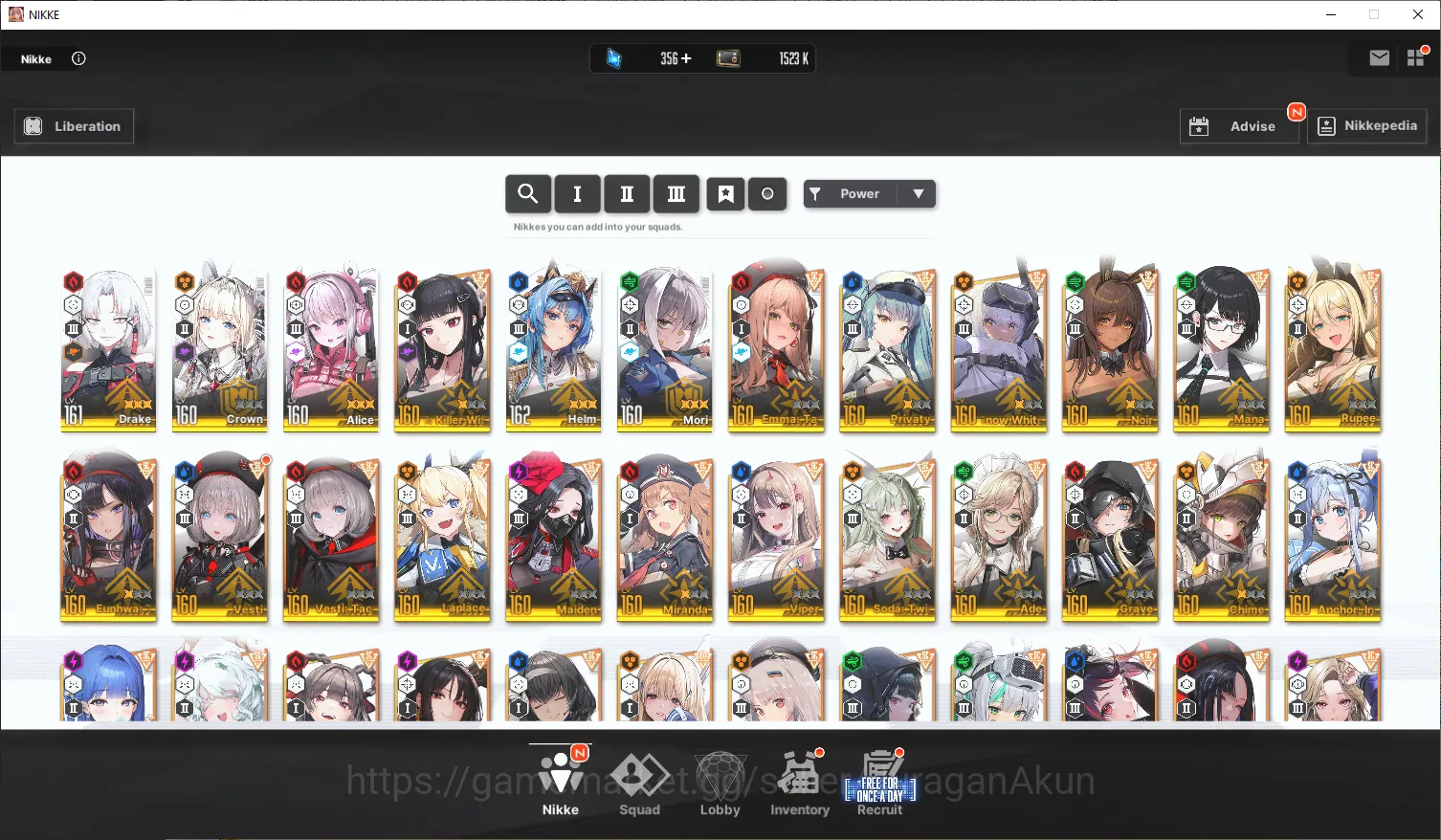 Goddess of Victory: Nikke Accounts Midgame SEA | 42 SSR | Ade,Drake,Alice,Helm,Red Hood,Mori,Tia,Alice,Noir,Etc | Power 3
