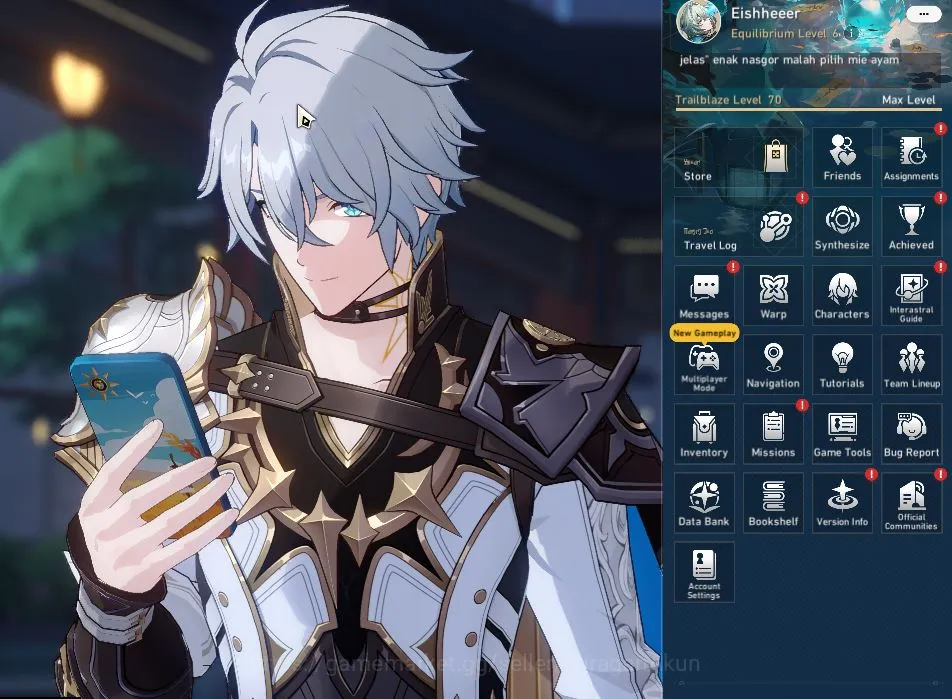 Honkai Star Rail Mid Game ASIA|TL 70|15 Limited|[Phainon,Kafka]+Sign,Acheron image 1