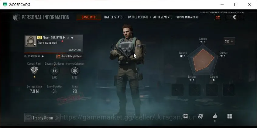 Arena Breakout Accounts Starter [MOBILE] Lvl23|SV 8 M|CV 6M|Ready Raid Plain ACC|Viper USAS,Etc|GearSkin|CN 3