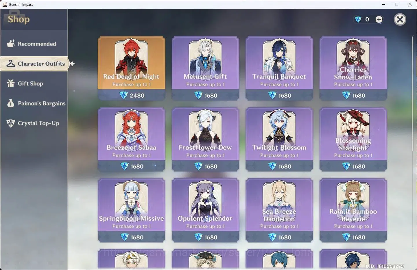 Genshin Impact Accounts ASIA |AR 56|6 Limit+1 Sign|Columbina,Furina,Nicole image 6
