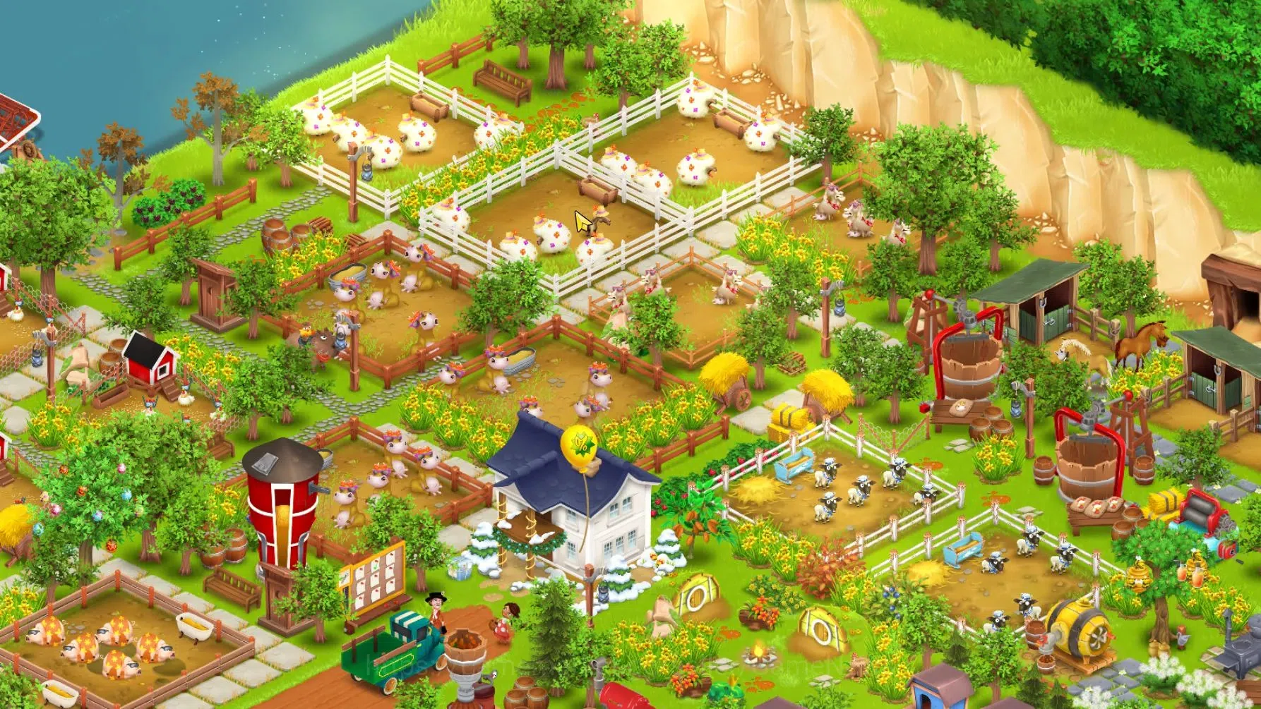 Hay Day Accounts Lvl 43|Barn Storage 1100 + Silo Storage 725|24K Co image 2