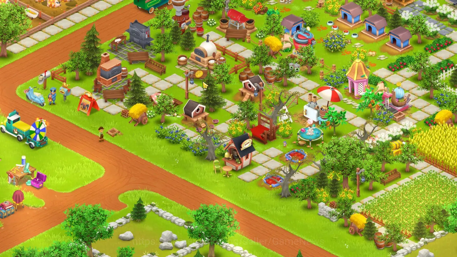 Hay Day Accounts Lvl 43|Barn Storage 1100 + Silo Storage 725|24K Co image 3