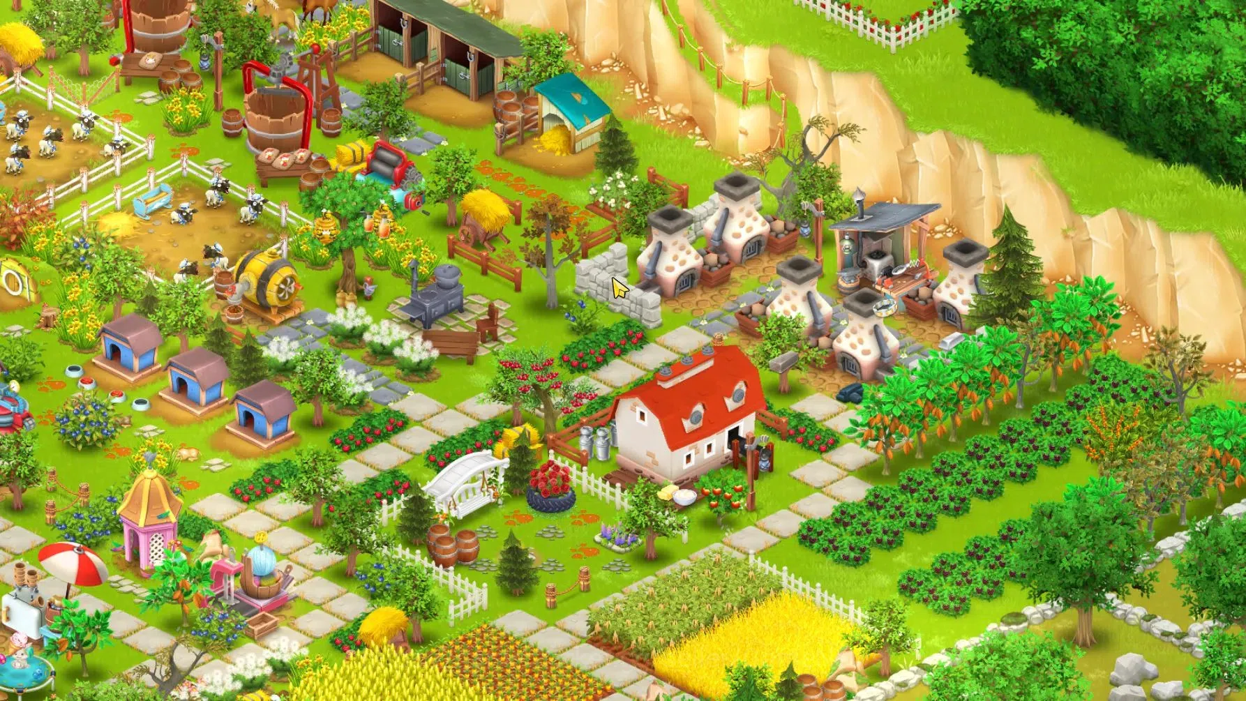 Hay Day Accounts Lvl 43|Barn Storage 1100 + Silo Storage 725|24K Co image 4