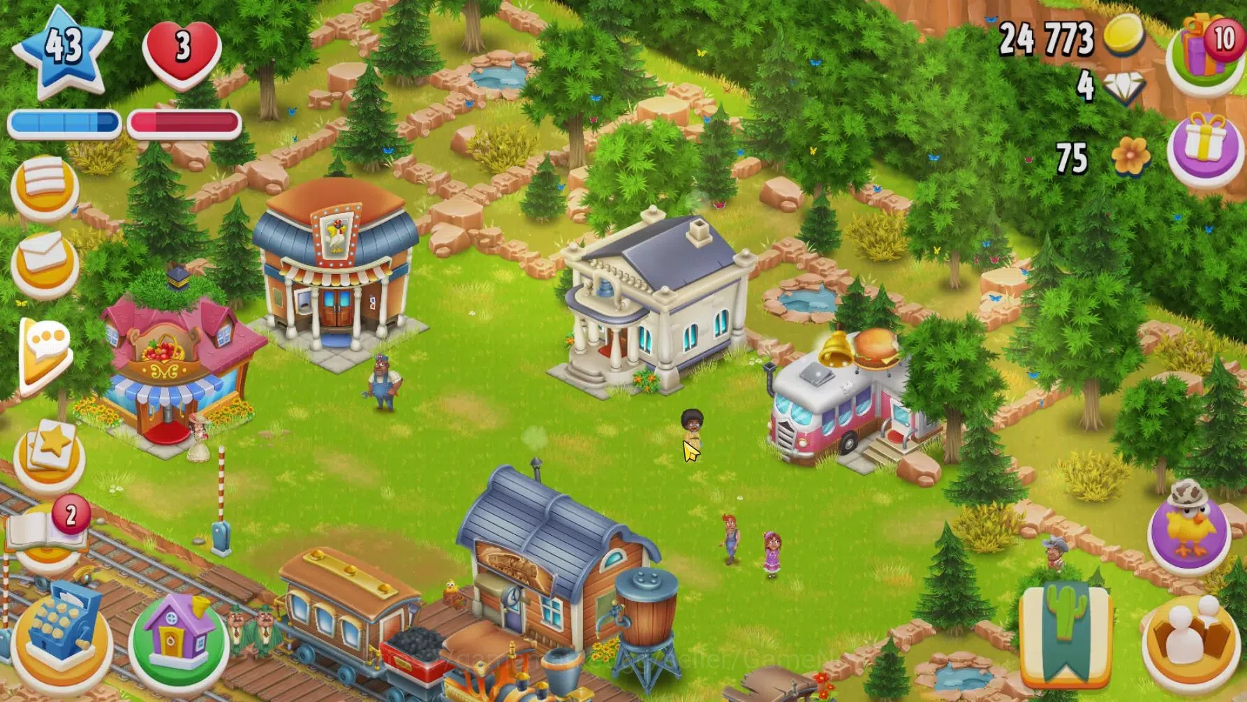 Hay Day Accounts Lvl 43|Barn Storage 1100 + Silo Storage 725|24K Co image 5