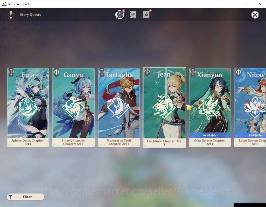 Genshin Impact Accounts Asia|AR 51|5 Limit +1(*5Wep)|Ayato+Sign,Ayaka,Xilo image 11