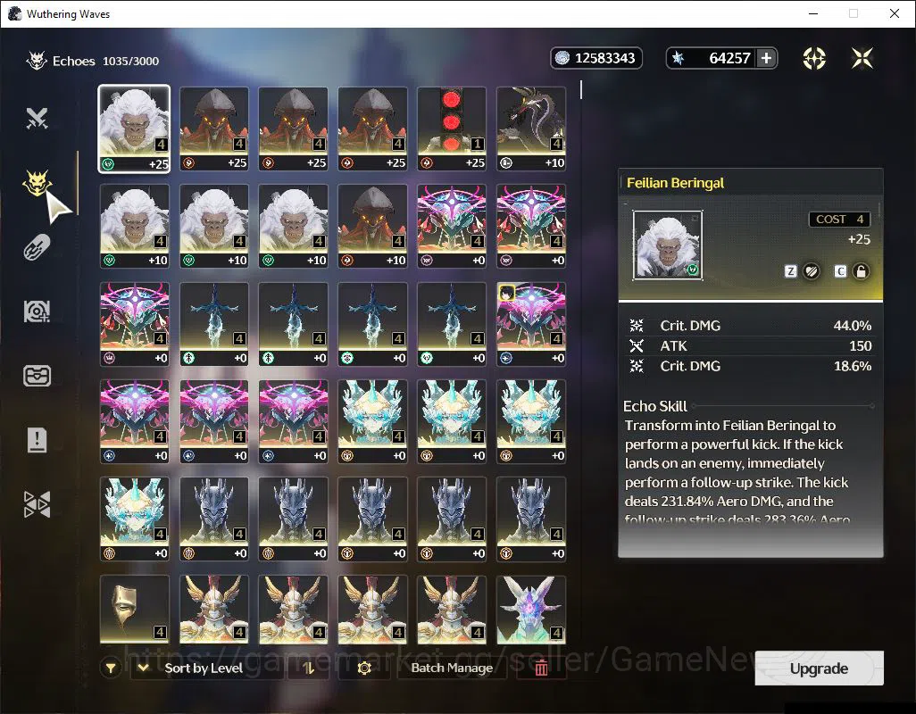 Wuthering Waves Accounts NA |UL 46| Starter Verina + Astrite 64,2K + 122 Lu image 5
