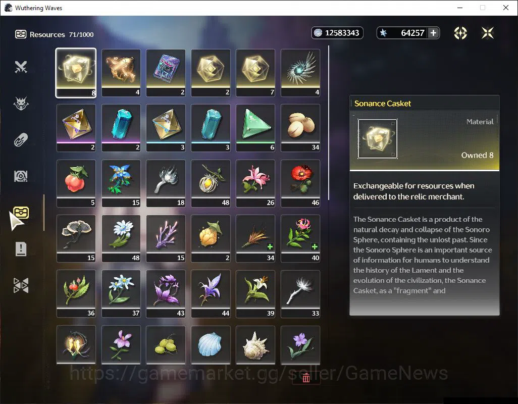 Wuthering Waves Accounts NA |UL 46| Starter Verina + Astrite 64,2K + 122 Lu image 7