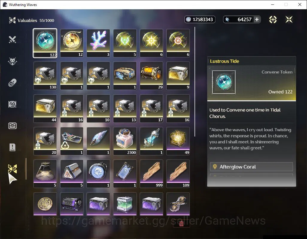 Wuthering Waves Accounts NA |UL 46| Starter Verina + Astrite 64,2K + 122 Lu image 8