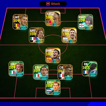 eFootball Accounts High-End 3354 OVR Rare Efootball Elite Squad