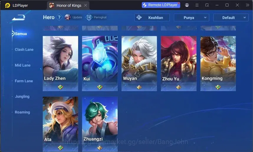 Honor of Kings Accounts Global | 112H 121S | AoT Mayene | LNY Da Qiao | Le image 1