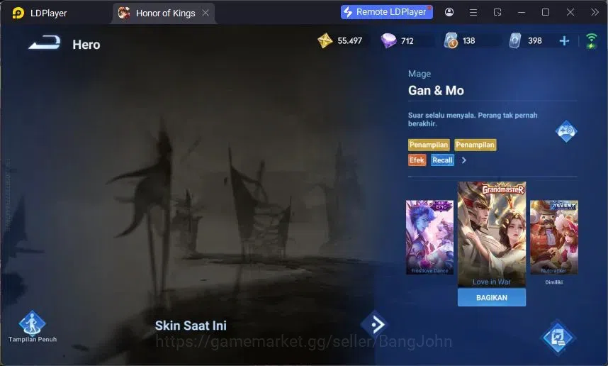 Honor of Kings Accounts Global | 112H 121S | AoT Mayene | LNY Da Qiao | Le image 17