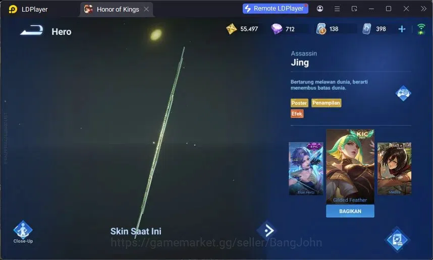 Honor of Kings Accounts Global | 112H 121S | AoT Mayene | LNY Da Qiao | Le image 19