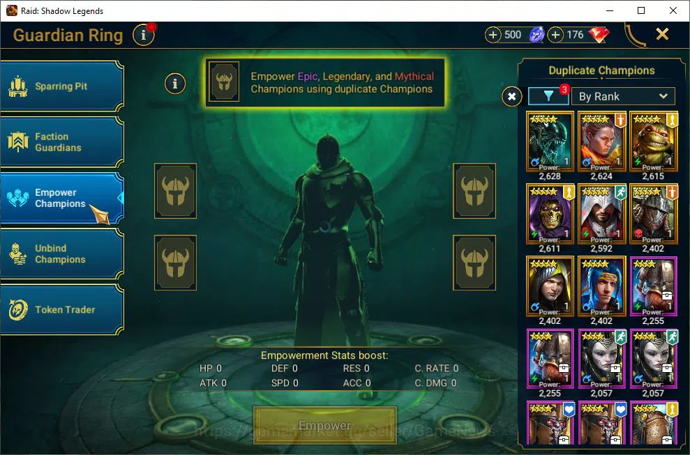 Raid: Shadow Legends Accounts Lv17 950K Power|1 Mythic(Galathir)|23 Legend(Ninja image 16