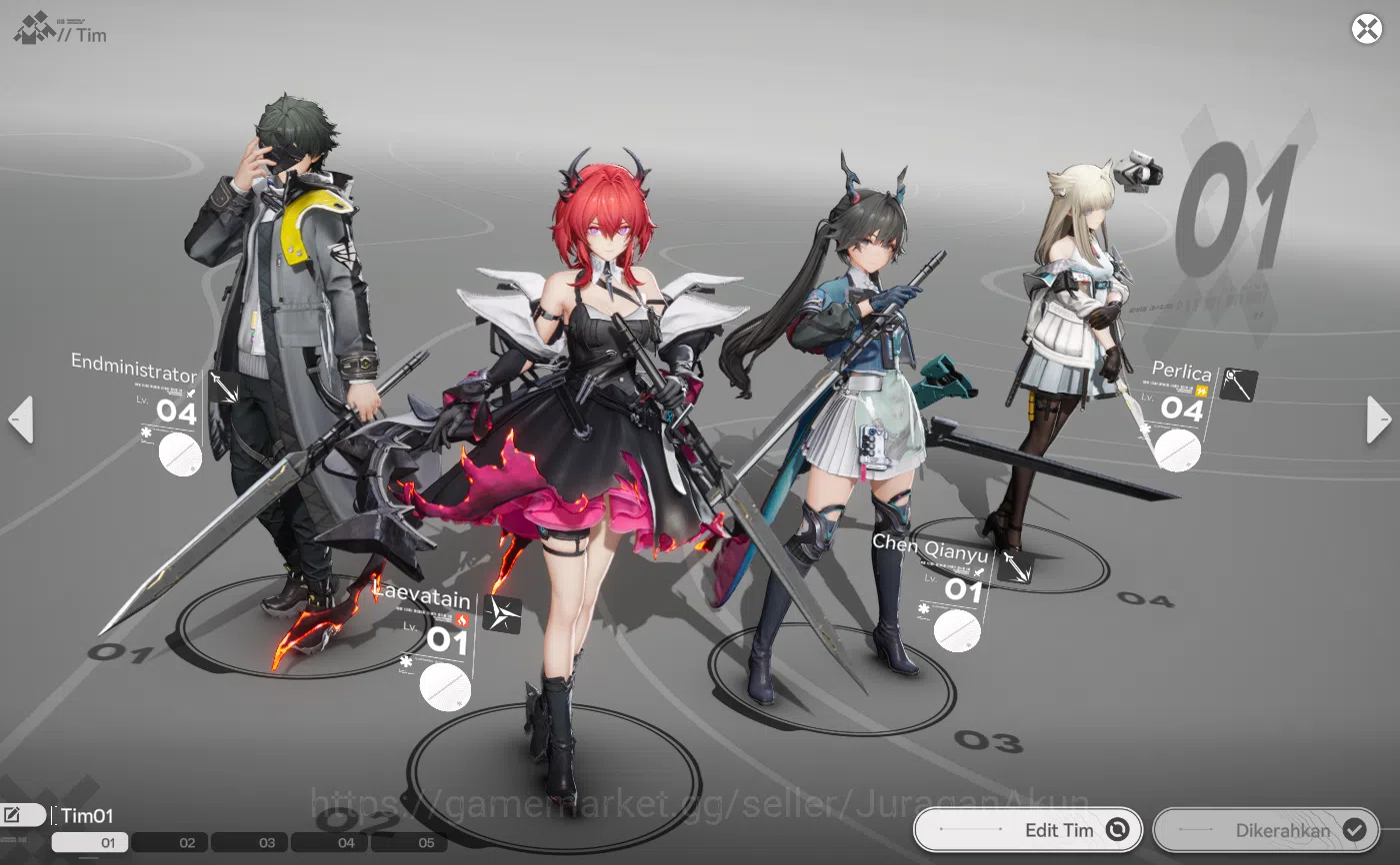 Arknights: Endfield Accounts NA/EU | Fresh Meta Starter | 1 SSR (Laevatain) + 5 SR Character |GrypLink| (END1068) 2