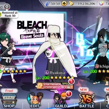 Bleach: Brave Souls Accounts Starter Global | 69K BP + 7K Orb|Fresh Story| Nozomi , Byakuya , Ichigo | KlabID|Check SS