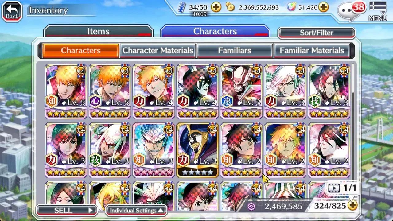 Bleach: Brave Souls Accounts [GLOBAL]51K Orb|10th Anniv Ichigo,Rukia,Nemu TYBW2 image 11