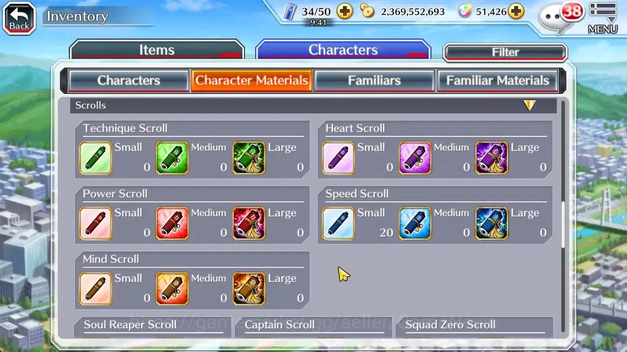 Bleach: Brave Souls Accounts [GLOBAL]51K Orb|10th Anniv Ichigo,Rukia,Nemu TYBW2 image 16