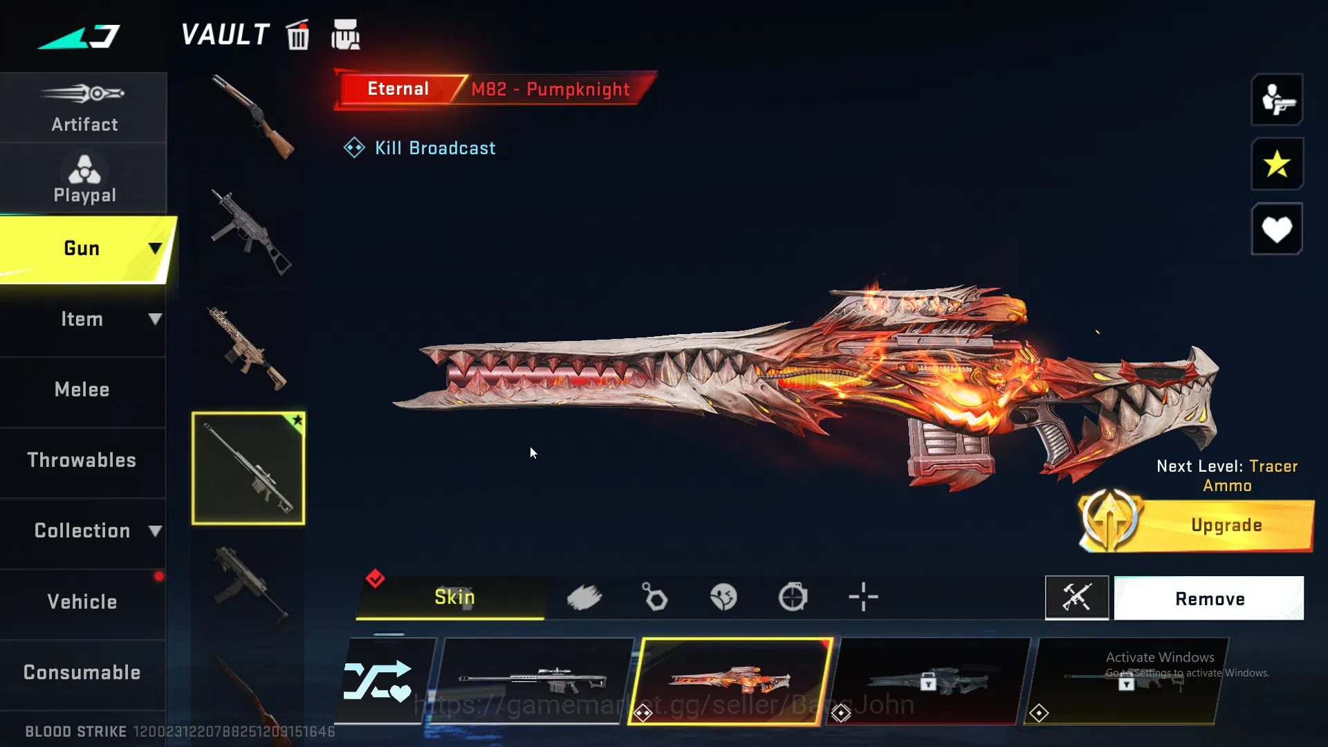 Blood Strike Accounts ASIA | 4 Eternal | Eternal M82 | Eternal Kraken |  image 11