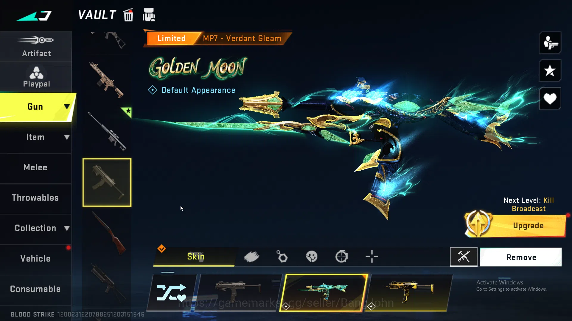 Blood Strike Accounts ASIA | 4 Eternal | Eternal M82 | Eternal Kraken |  image 12
