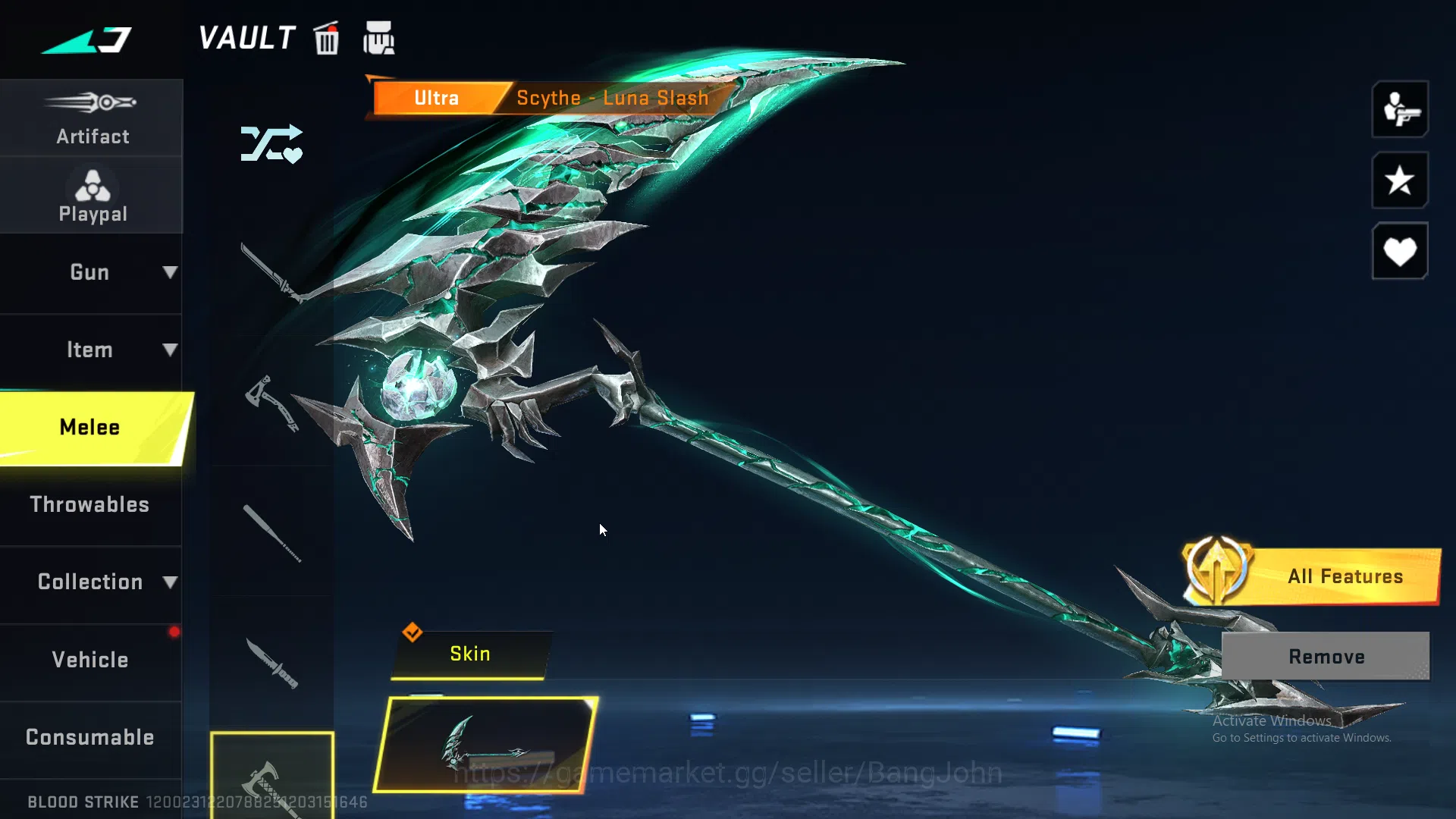 Blood Strike Accounts ASIA | 4 Eternal | Eternal M82 | Eternal Kraken |  image 16
