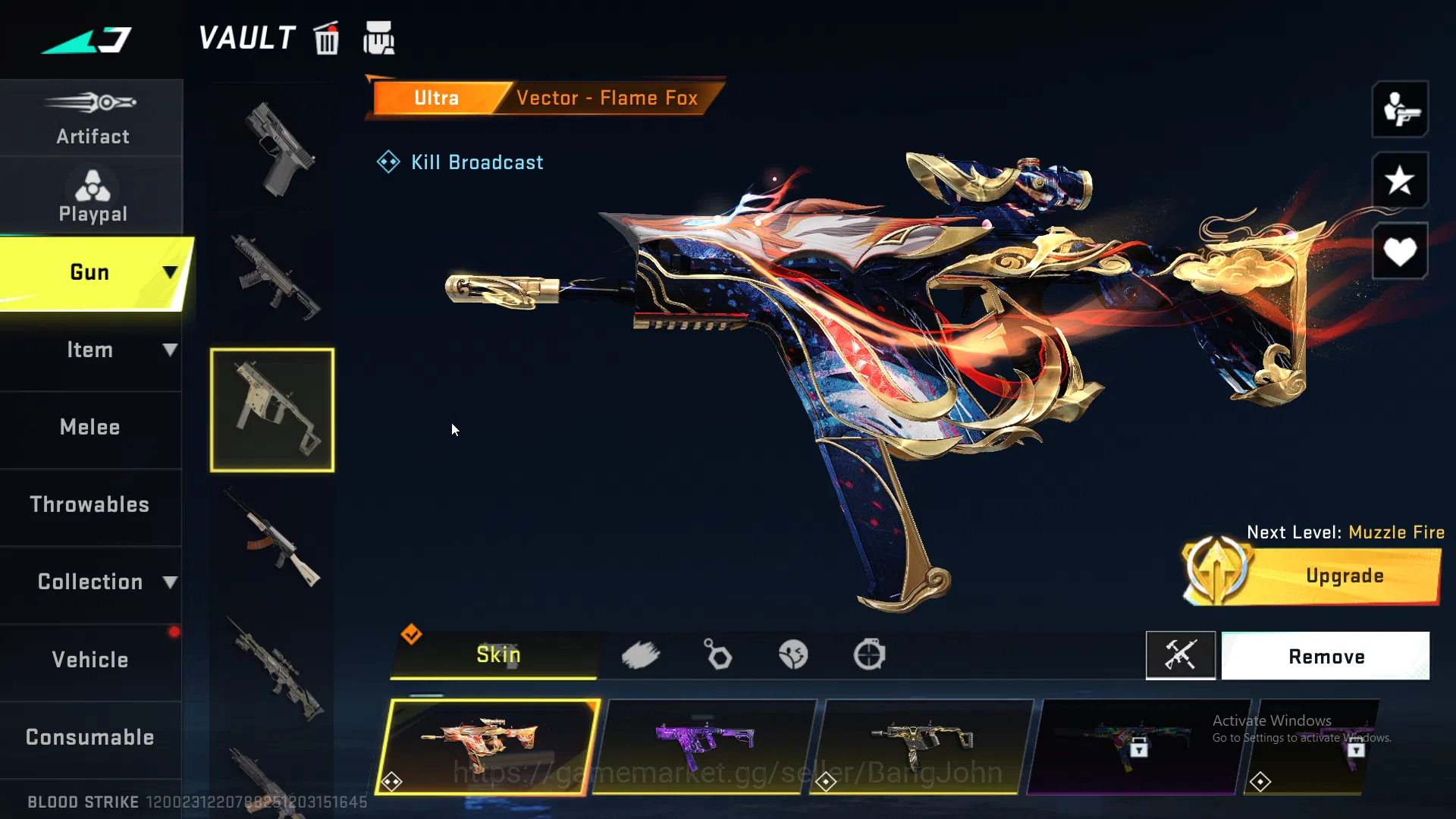 Blood Strike Accounts ASIA | 4 Eternal | Eternal M82 | Eternal Kraken |  image 5