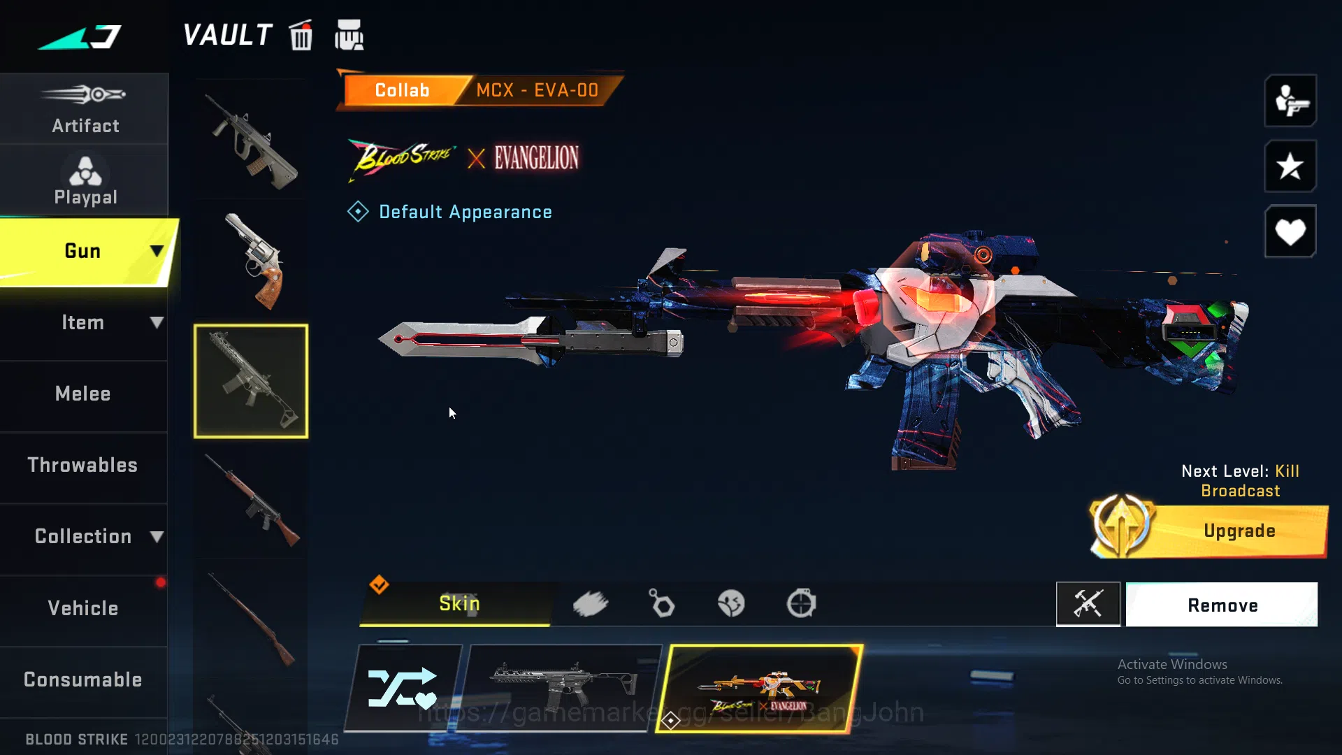 Blood Strike Accounts ASIA | 4 Eternal | Eternal M82 | Eternal Kraken |  image 7