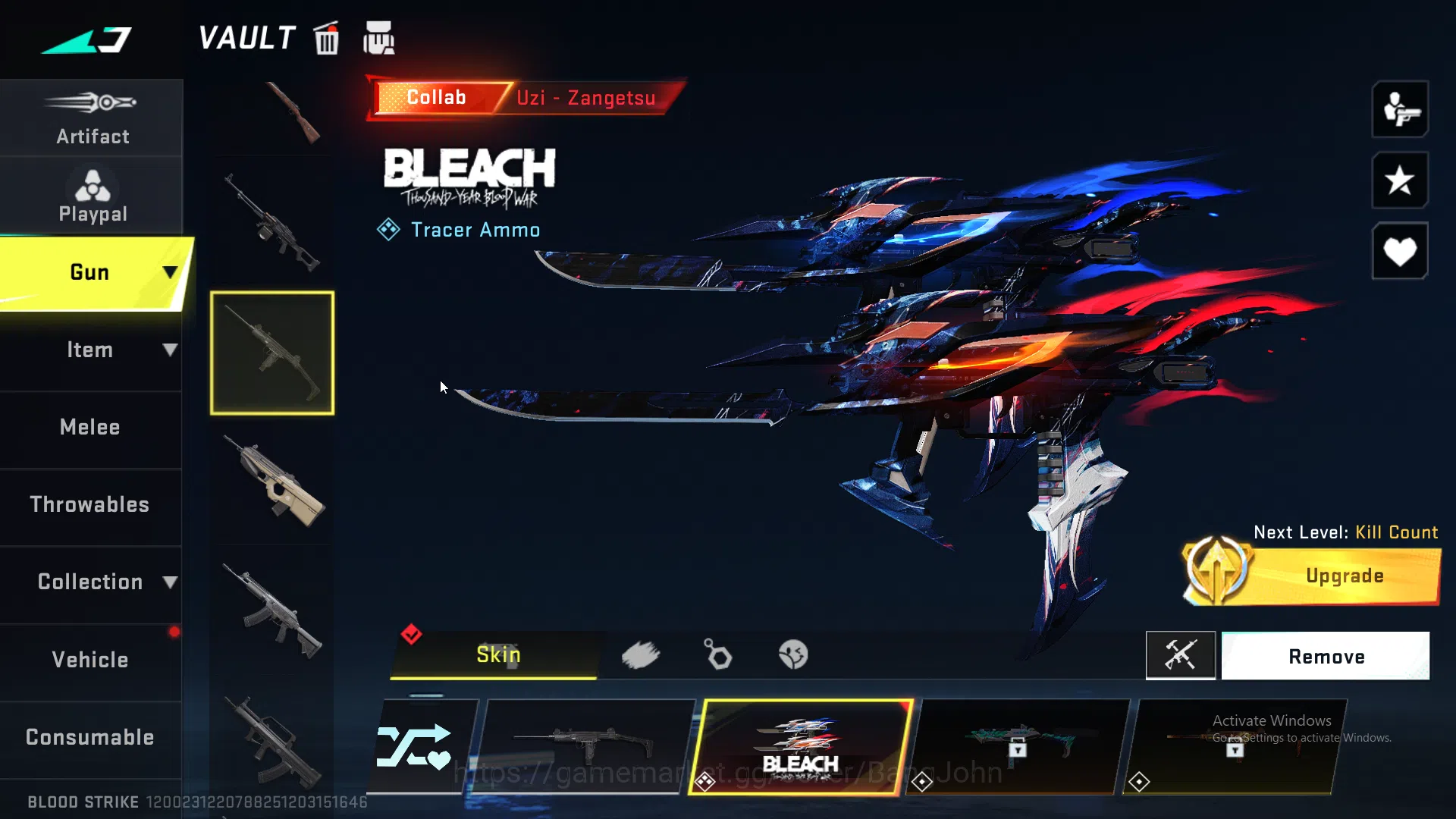 Blood Strike Accounts ASIA | 4 Eternal | Eternal M82 | Eternal Kraken |  image 8