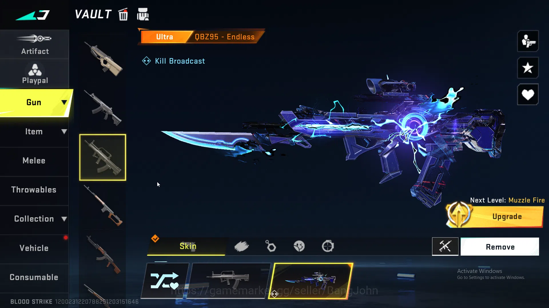 Blood Strike Accounts ASIA | 4 Eternal | Eternal M82 | Eternal Kraken |  image 9