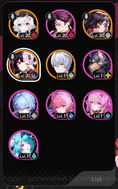 Neverness to Everness Accounts GLOBAL Europe|HL 8|3 SSR (Lacrimosa,Hotori,Sakiri) image 2