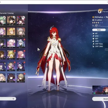 Honkai Star Rail Accounts Others Asia|TL 47|7 Limited|(SW999 E1)+Sign Huohuo E1,HimeNova,Castorice,Gilgamesh,Sparkle