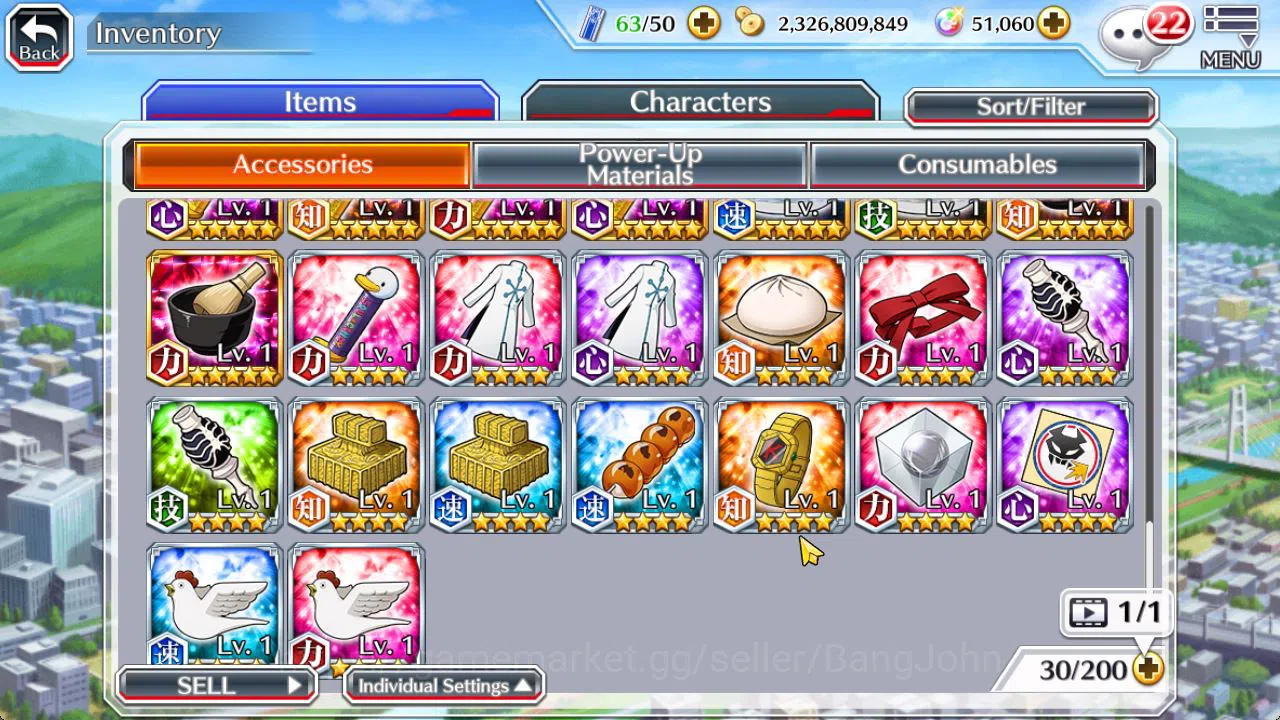Bleach: Brave Souls Accounts [GLOBAL]51K Orb|TYBW26[Giselle,Candice],TYBW25[Ury image 16