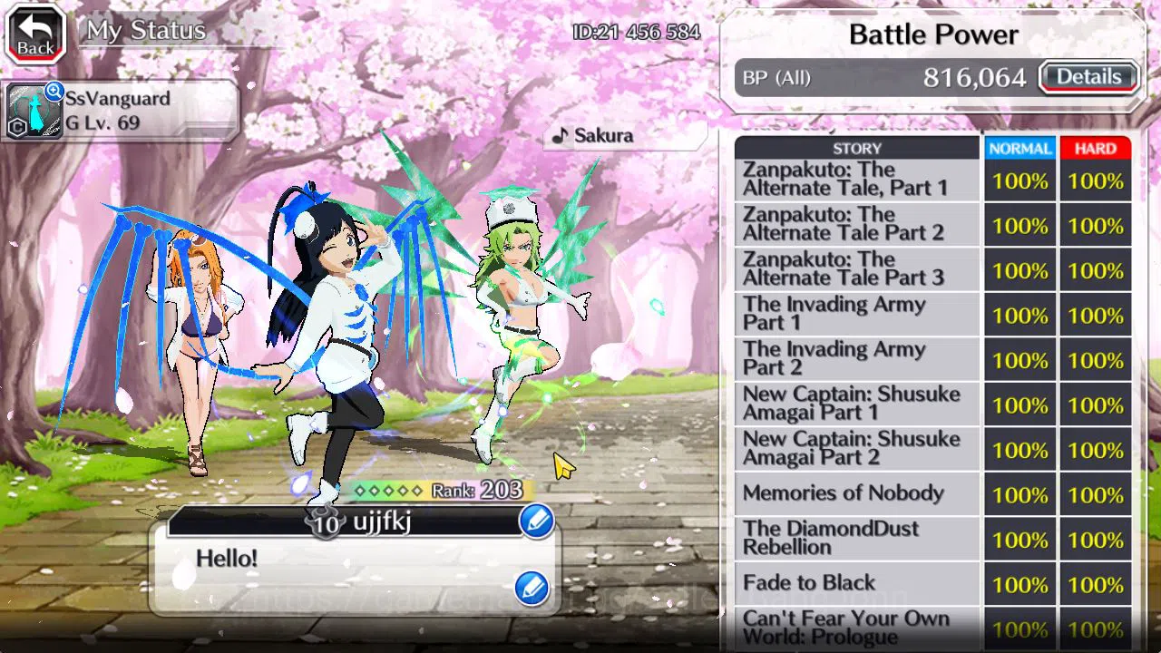 Bleach: Brave Souls Accounts [GLOBAL]51K Orb|TYBW26[Giselle,Candice],TYBW25[Ury image 18