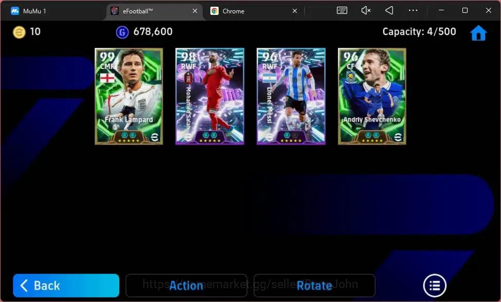 eFootball Accounts Android | PW 3075 | Epic Lampard, Shevchenko | Sho image 3