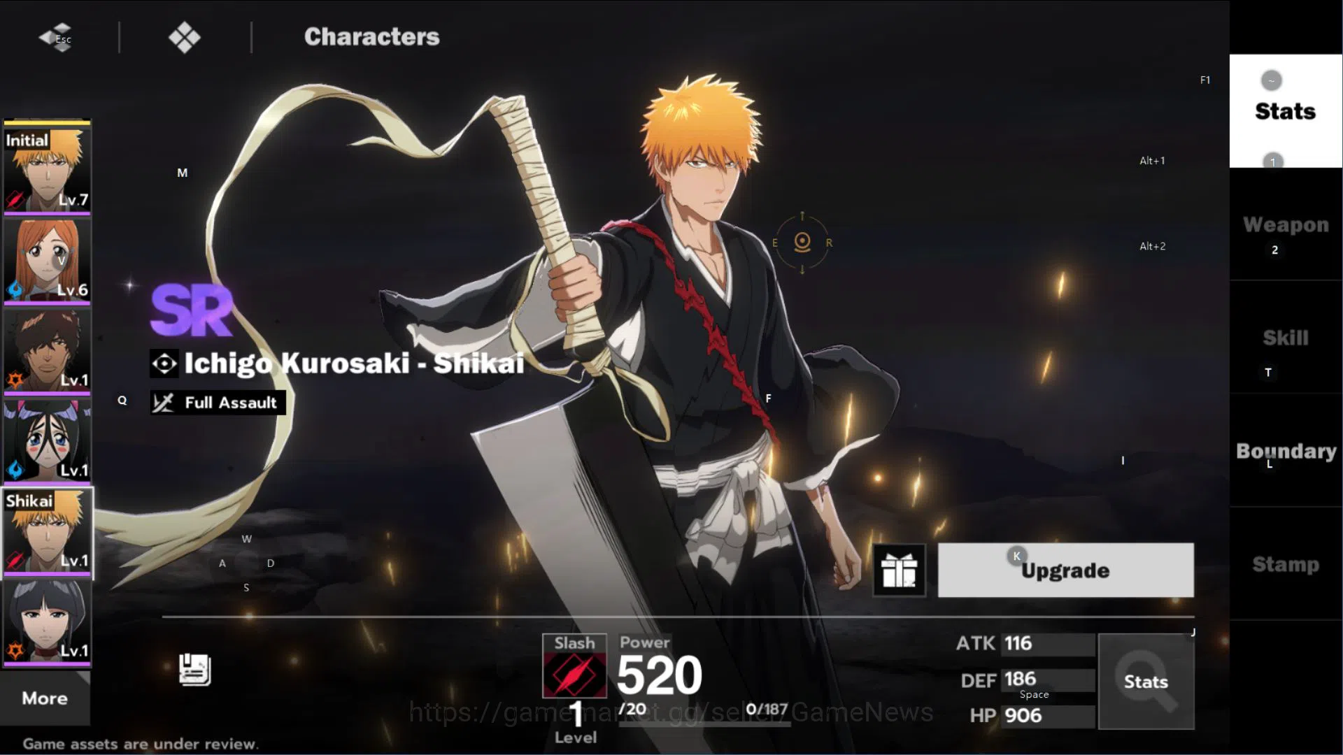 BLEACH: Soul Resonance Accounts Nuverse SEA|STARTER Lv3|2 SRR(Ichigo B1+Yoruichi)6 image 7