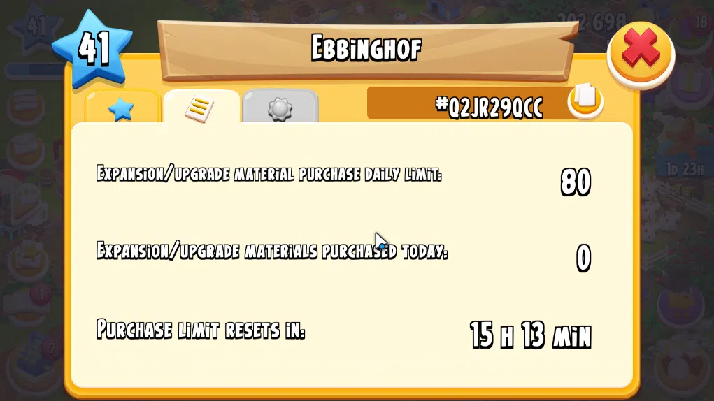 Hay Day Accounts Level 41 | Barn Storage 1100 + Silo Storage 625 | 202k Coins, 59 Diamonds |CN ON|Log Supercell ID|Take 14