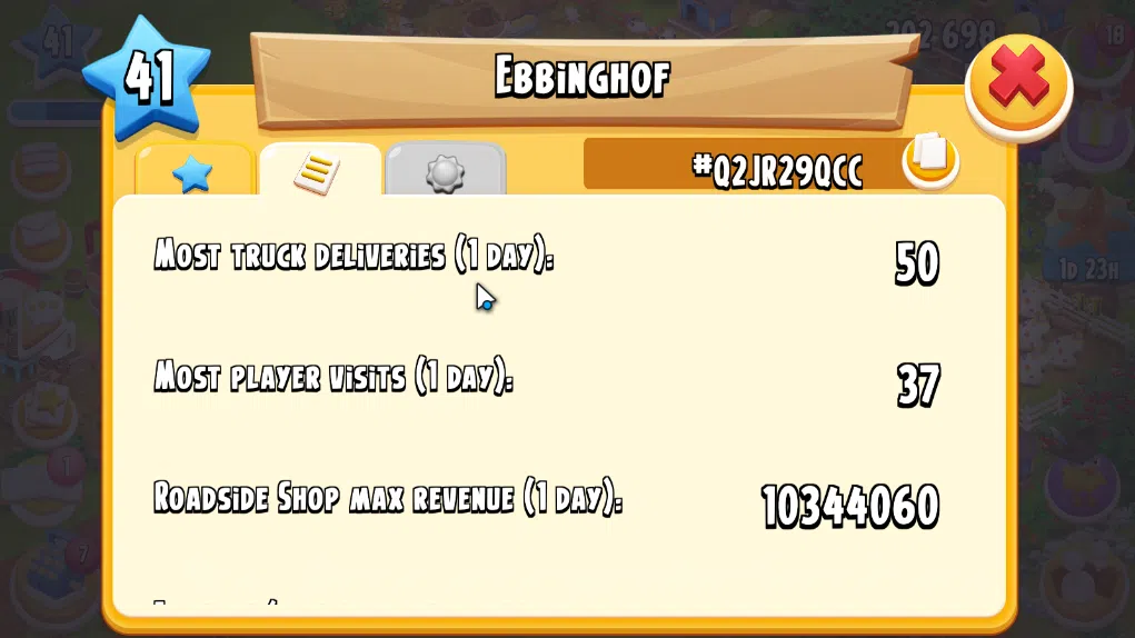 Hay Day Accounts Level 41 | Barn Storage 1100 + Silo Storage 625 | 202k Coins, 59 Diamonds |CN ON|Log Supercell ID|Take 15