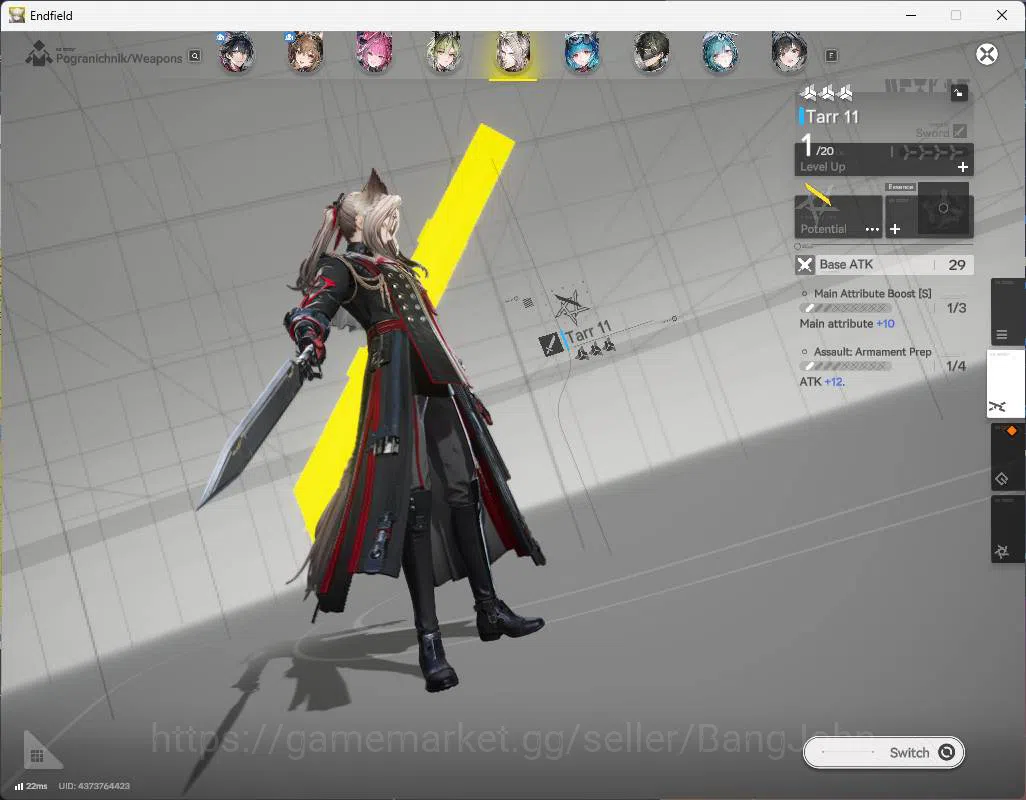 Arknights: Endfield Accounts ASIA | LVL 54| WP 6s 14| Rossi sign, Gilberta sign, Yvonne, lifeng, pogra, Last rite sign 16
