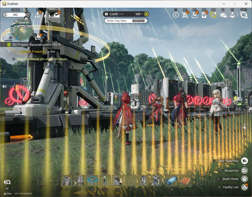 Arknights: Endfield Accounts ASIA | LVL 54| WP 6s 14| Rossi sign, Gilberta sign, Yvonne, lifeng, pogra, Last rite sign 2