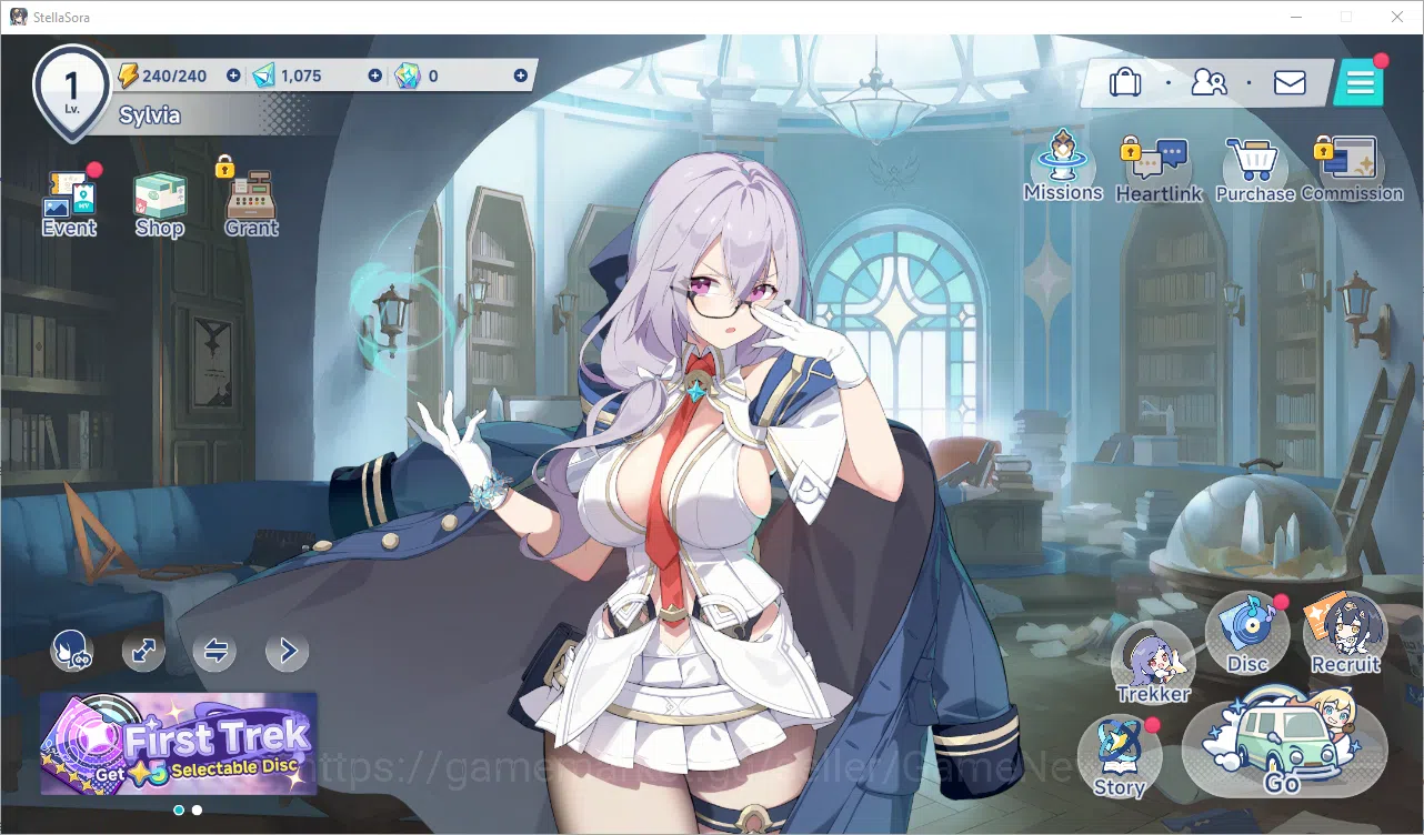 Stella Sora Accounts GLOBAL | Frest Starter Chitose+Sign, Nanoha + 1075 Stellanite Dust + Fresh Story | Log Yostar | Check 3