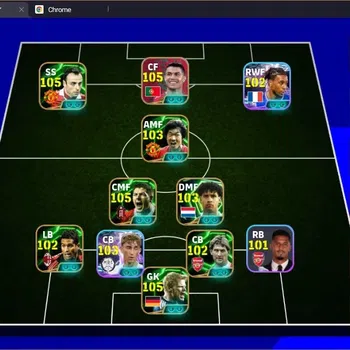 eFootball Accounts Legends & Iconic Players Mobile|PW 3200|Epic Kahn,Gerrard,Ronaldo,Iniesta,Adams Etc|SHW
