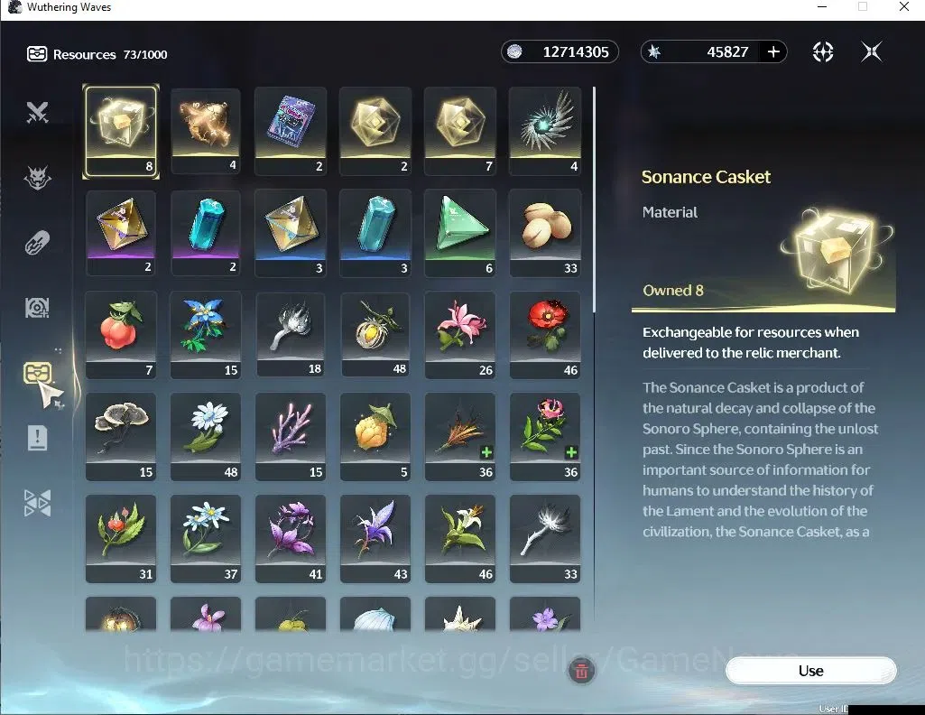 Wuthering Waves Accounts NA | UL 46 | 2 Limited | Sigrika+Signature, Rebecc image 7