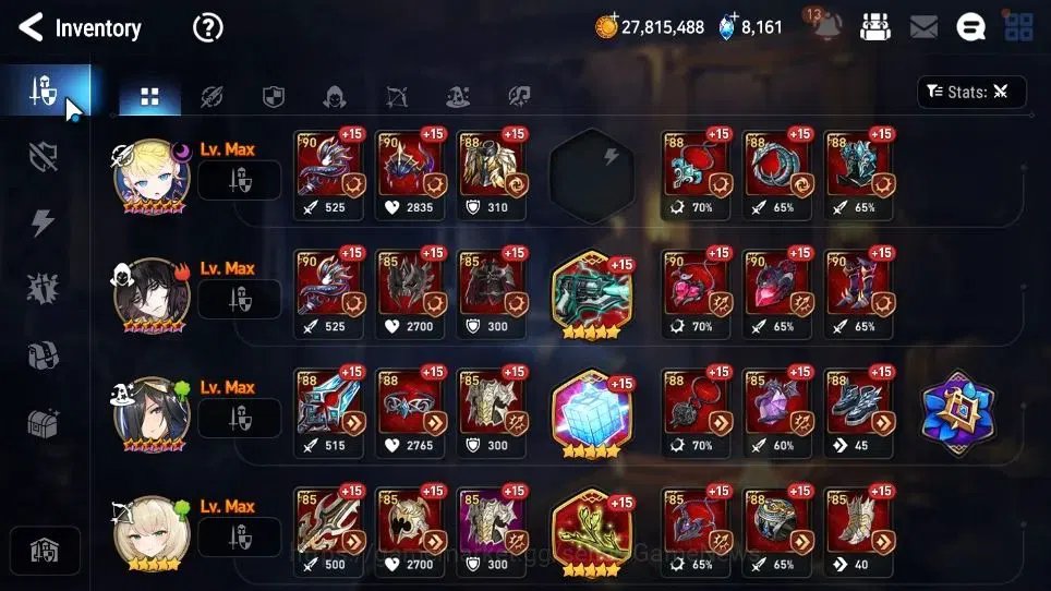 Epic Seven Accounts GLOBAL Unverif|New Era|10 ML[Notos,LOTScales,NM Lu image 12