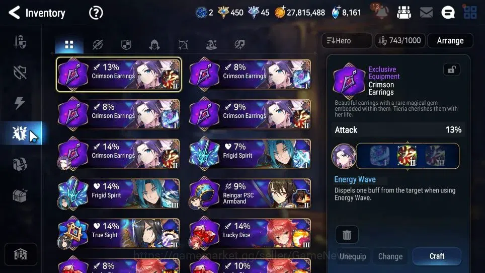 Epic Seven Accounts GLOBAL Unverif|New Era|10 ML[Notos,LOTScales,NM Lu image 15